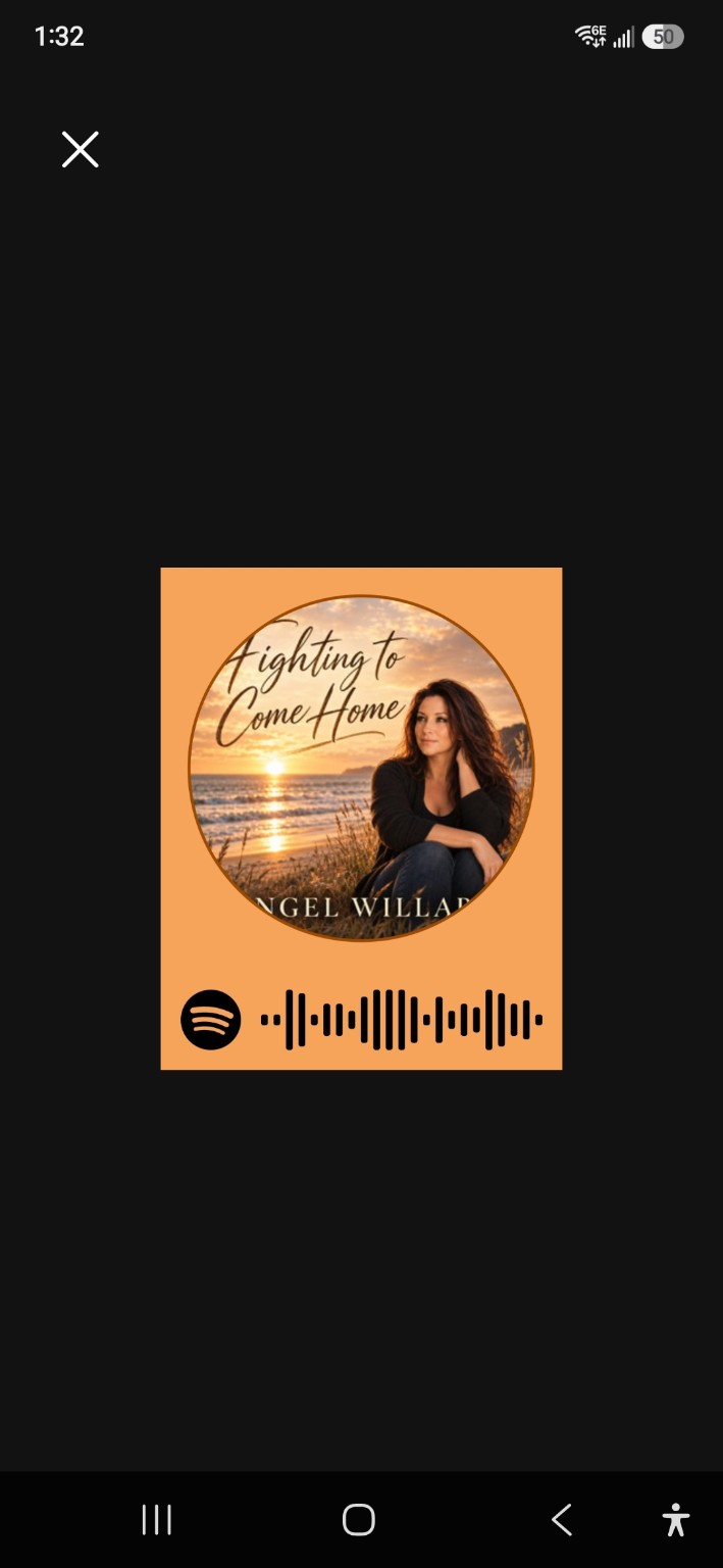 Spotify code for Angel’s Fighting to Come Home collection